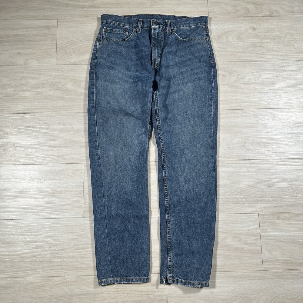Levis Jeans Mens 32x30 Blue 559 Relaxed Straight Dark Wash Cotton Denim Pants